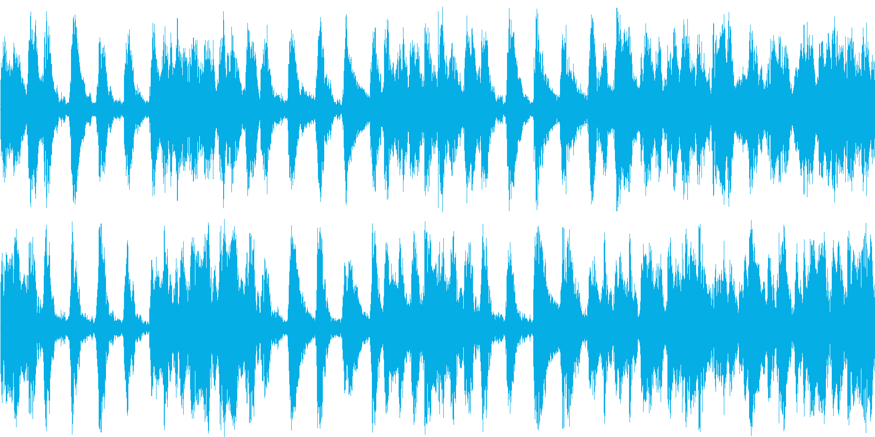 ストリングスをモチーフにしたループ楽曲…の再生済みの波形