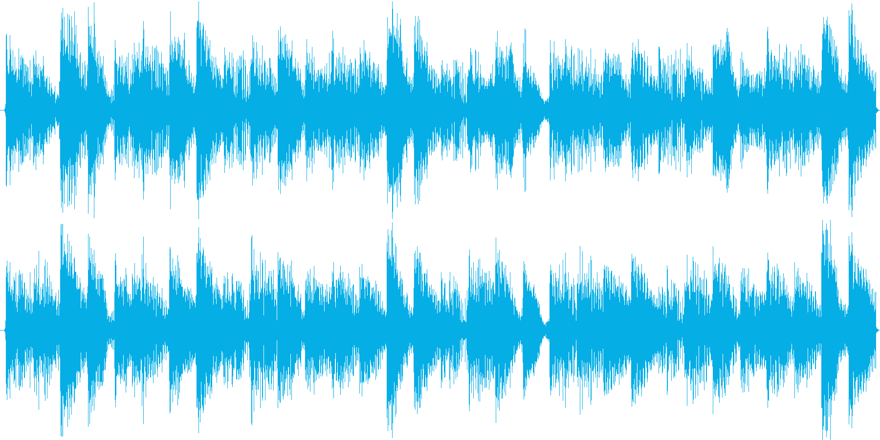 デトロイトを意識した楽曲です。の再生済みの波形