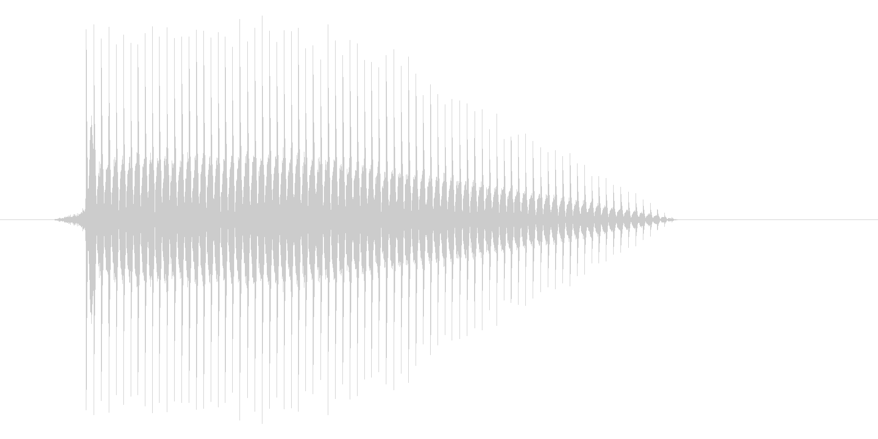 ゲーム(ファミコン風)パワーアップ音_…の未再生の波形