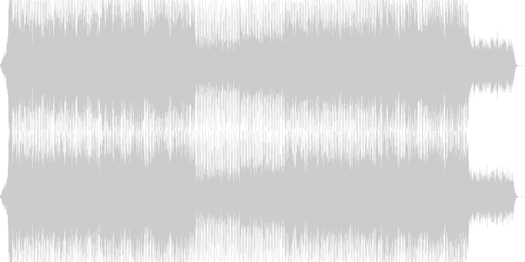 EDM明るいクラブ系キラキラシンセ-01の未再生の波形