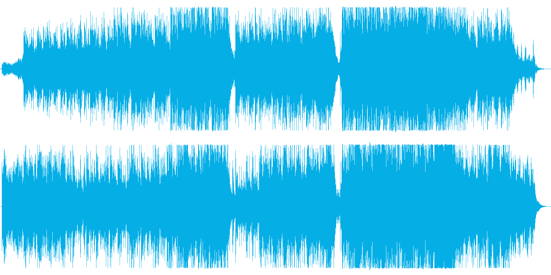 包むように温かく、清らかで美しい曲の再生済みの波形