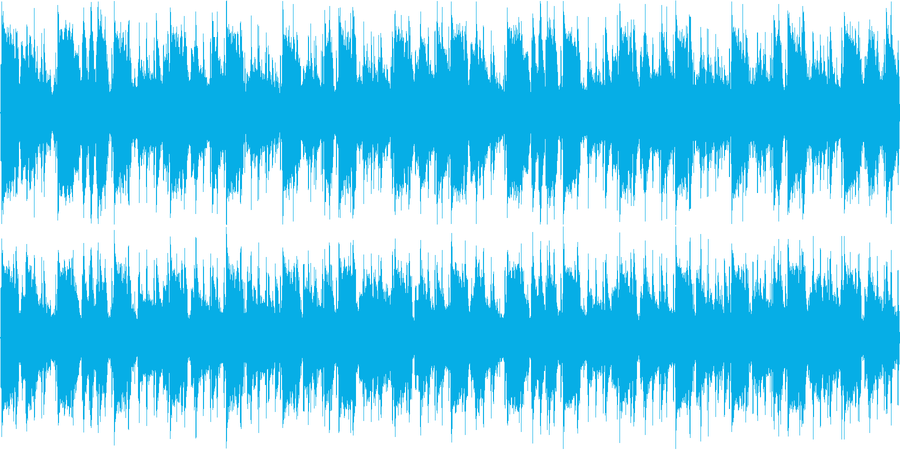 AcidJazz レトロな雰囲気の曲の再生済みの波形