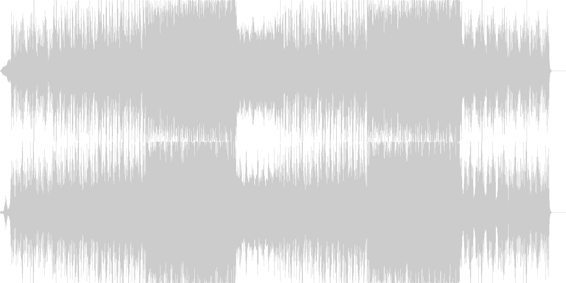 水をテーマにしていますの未再生の波形