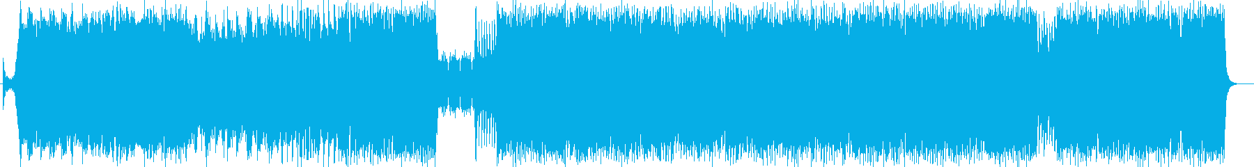 疾走感のあるオーケストラでロックなBGMの再生済みの波形