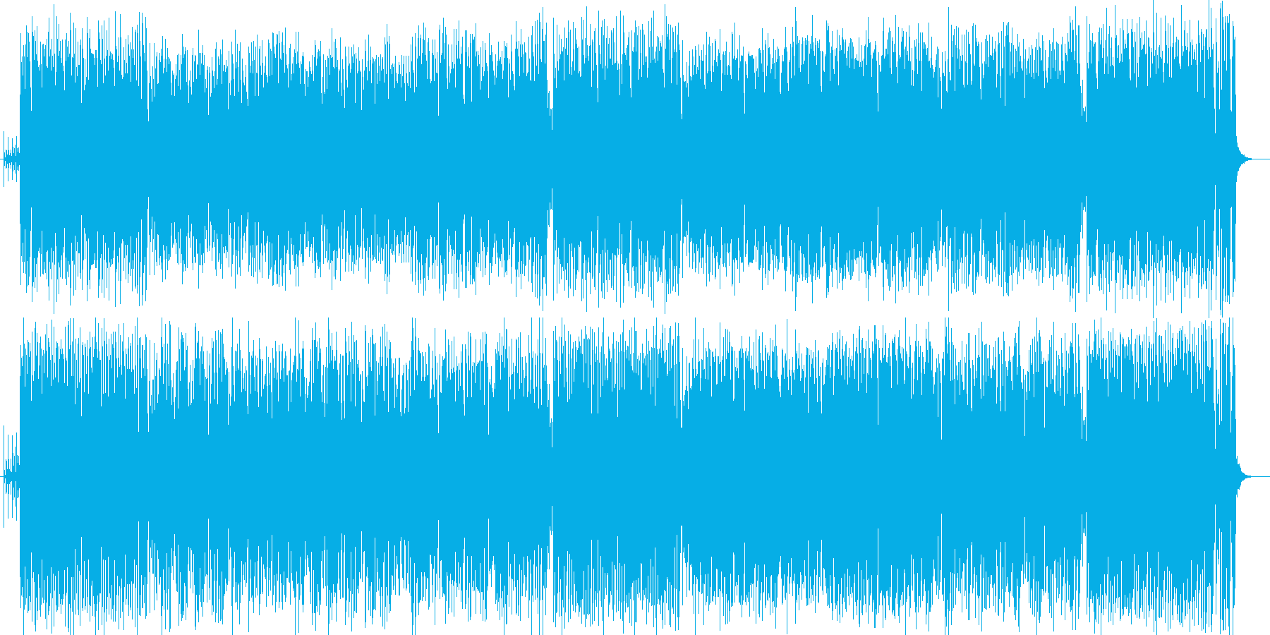 スティールパンの音色が陽気なラテンポップの再生済みの波形