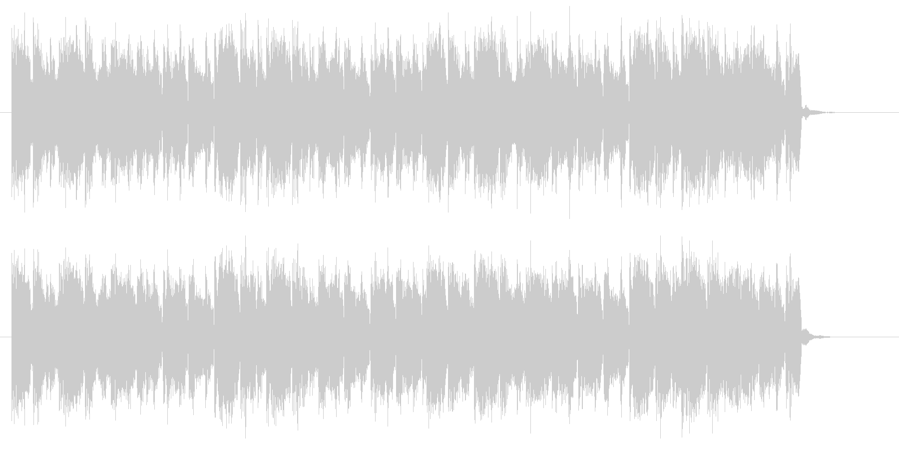 おとぎの国で聞くにぎやかな音楽の未再生の波形