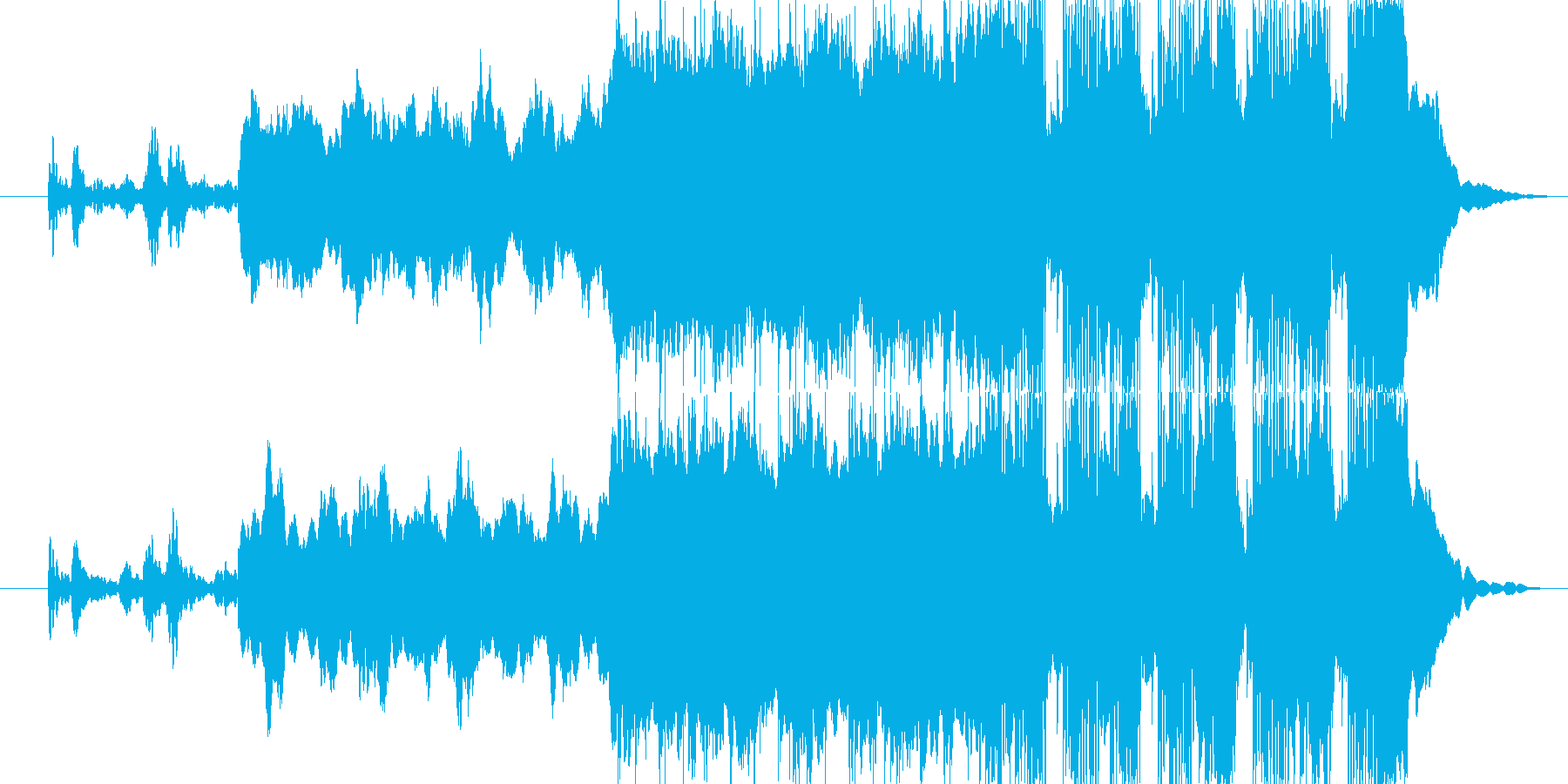 宇宙ステーションをイメージした楽曲です。の再生済みの波形