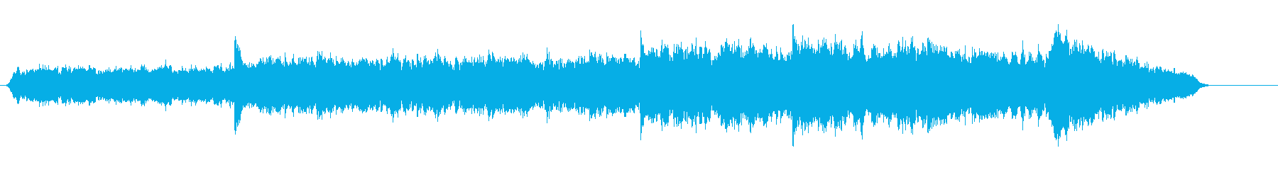スパイスが染みわたるレイジーな環境音楽の再生済みの波形