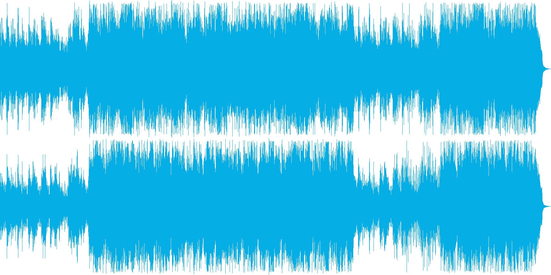 ピアノの音色が心地よい優しいバラードの再生済みの波形