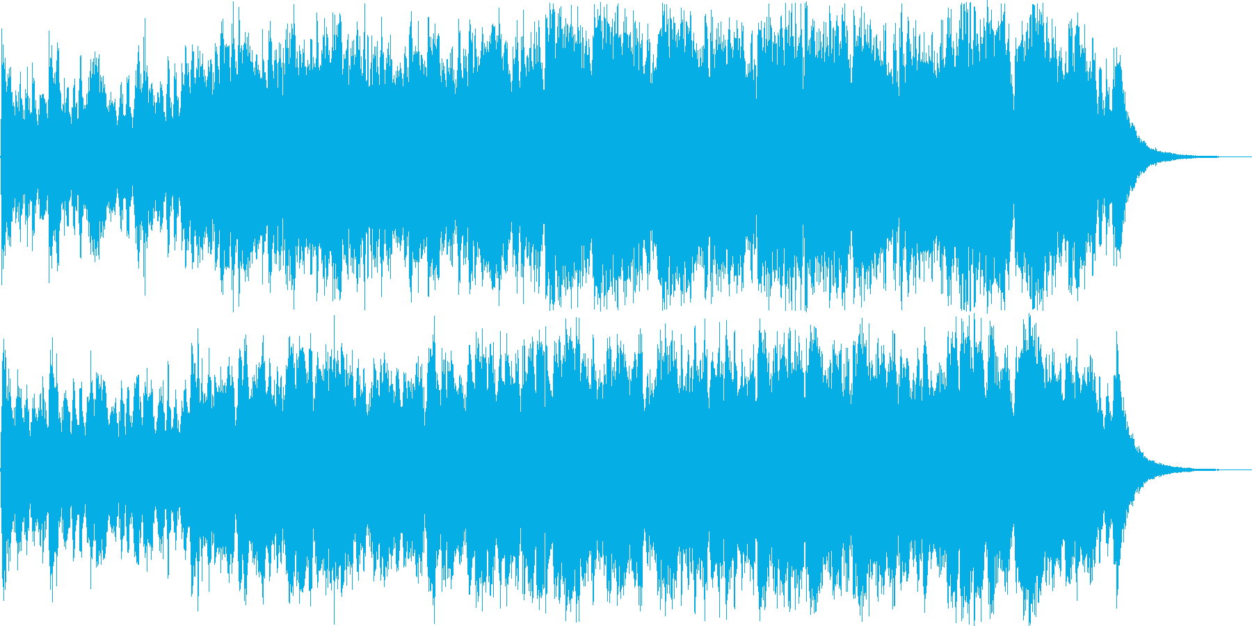 CrossOverの再生済みの波形