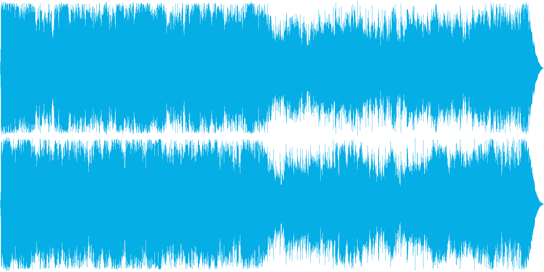 楽しげで雄大、おおらかな一曲。軽快なリ…の再生済みの波形