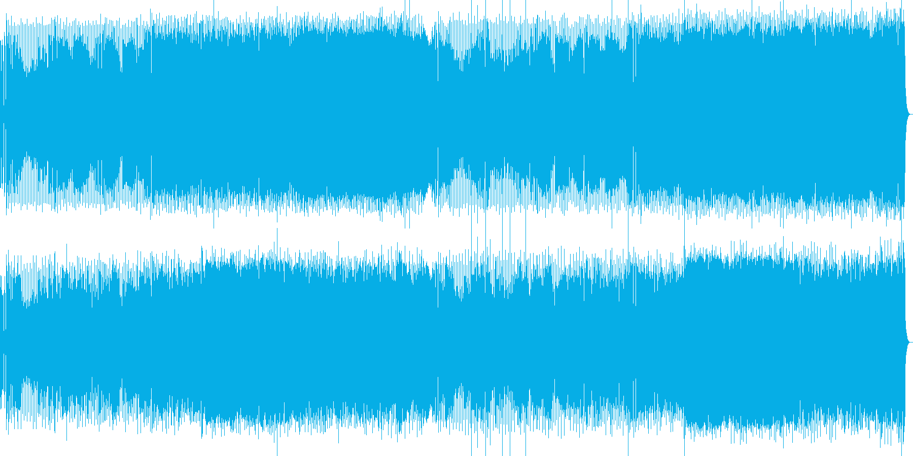 爽快な大人のロックンロールの再生済みの波形