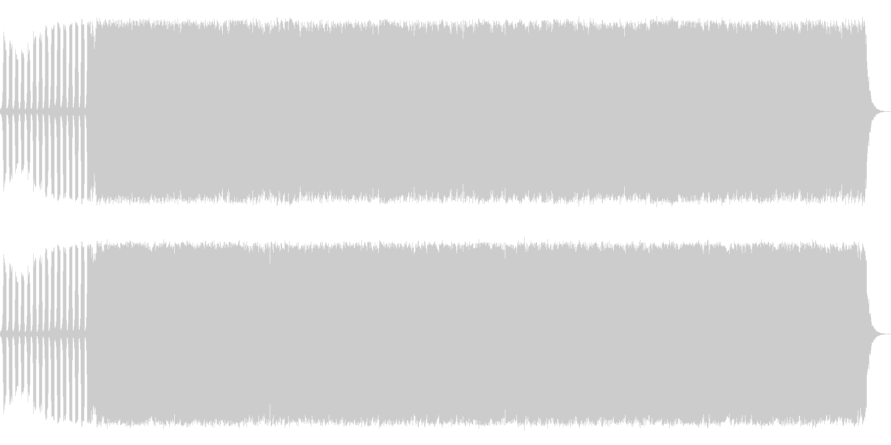 カッコいいギターサウンドが特徴の曲です。の未再生の波形