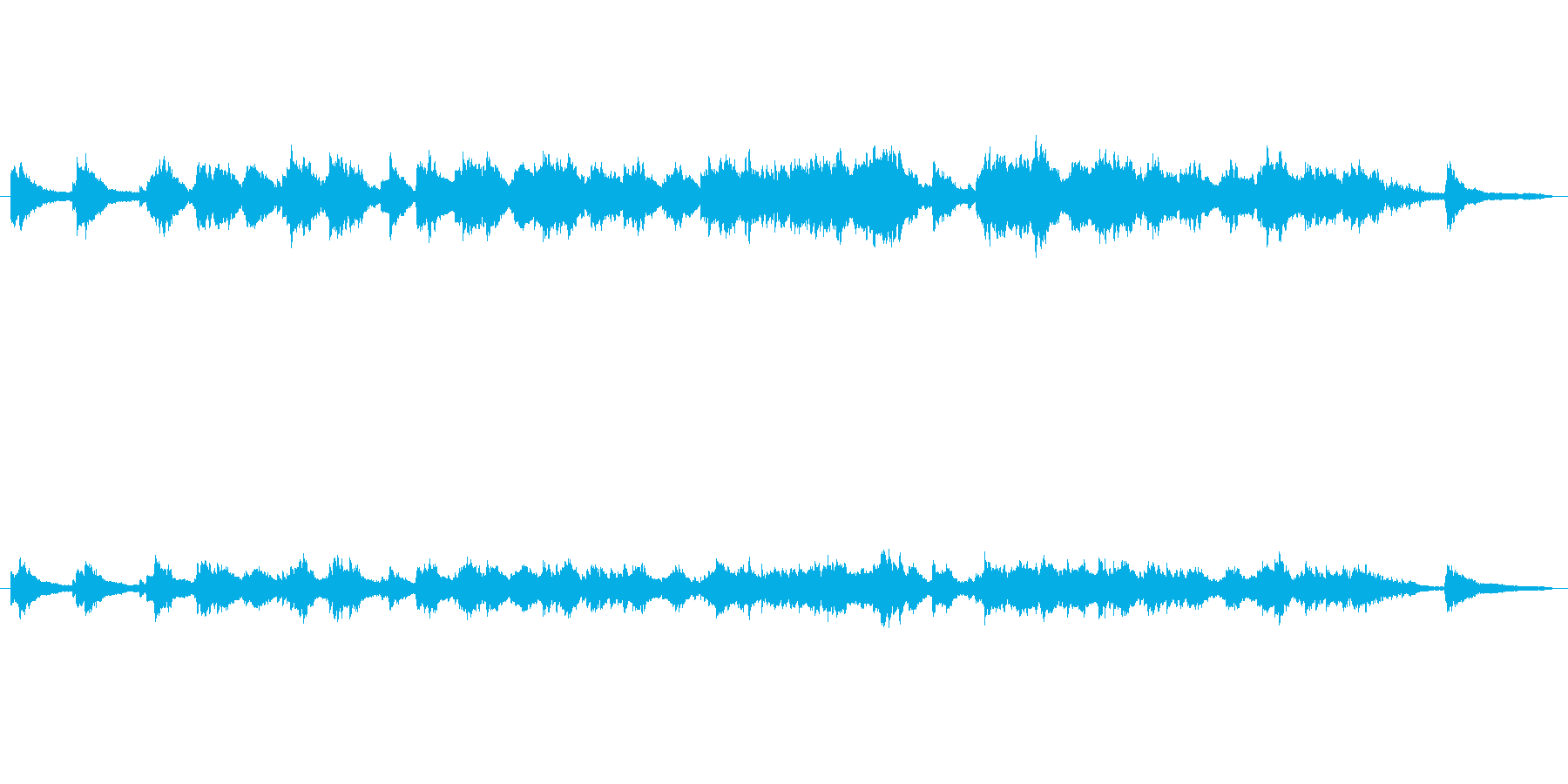 TVドラマ向きピアノソロ楽曲。の再生済みの波形