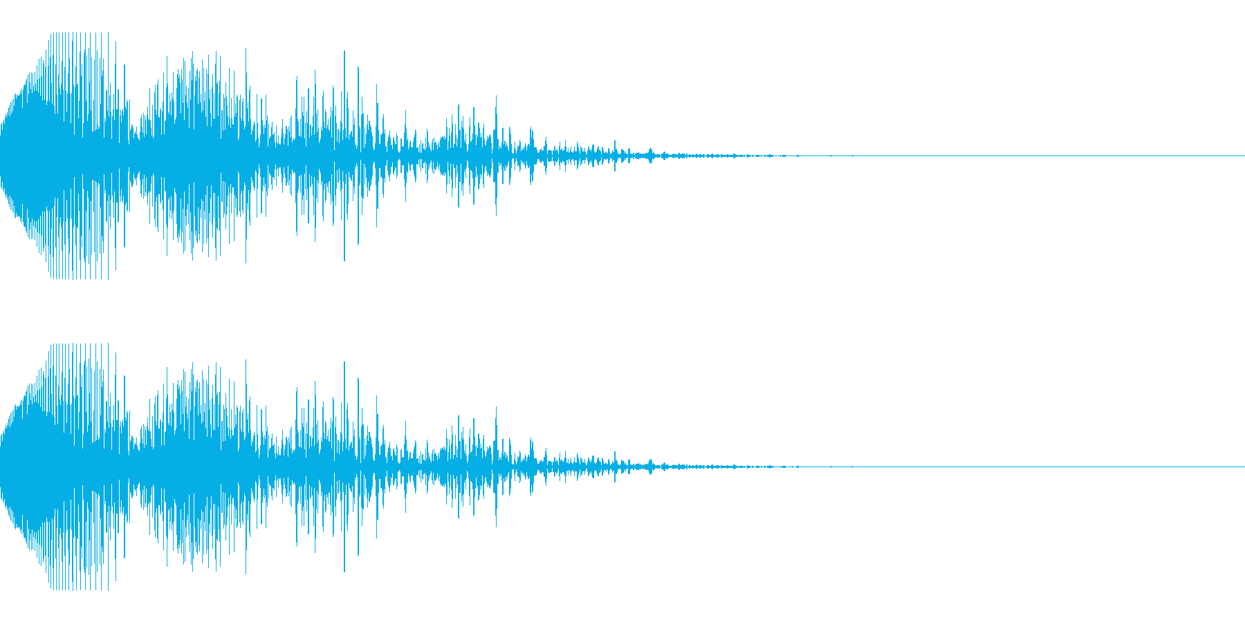 失敗・ミスをしたときの効果音_03の再生済みの波形