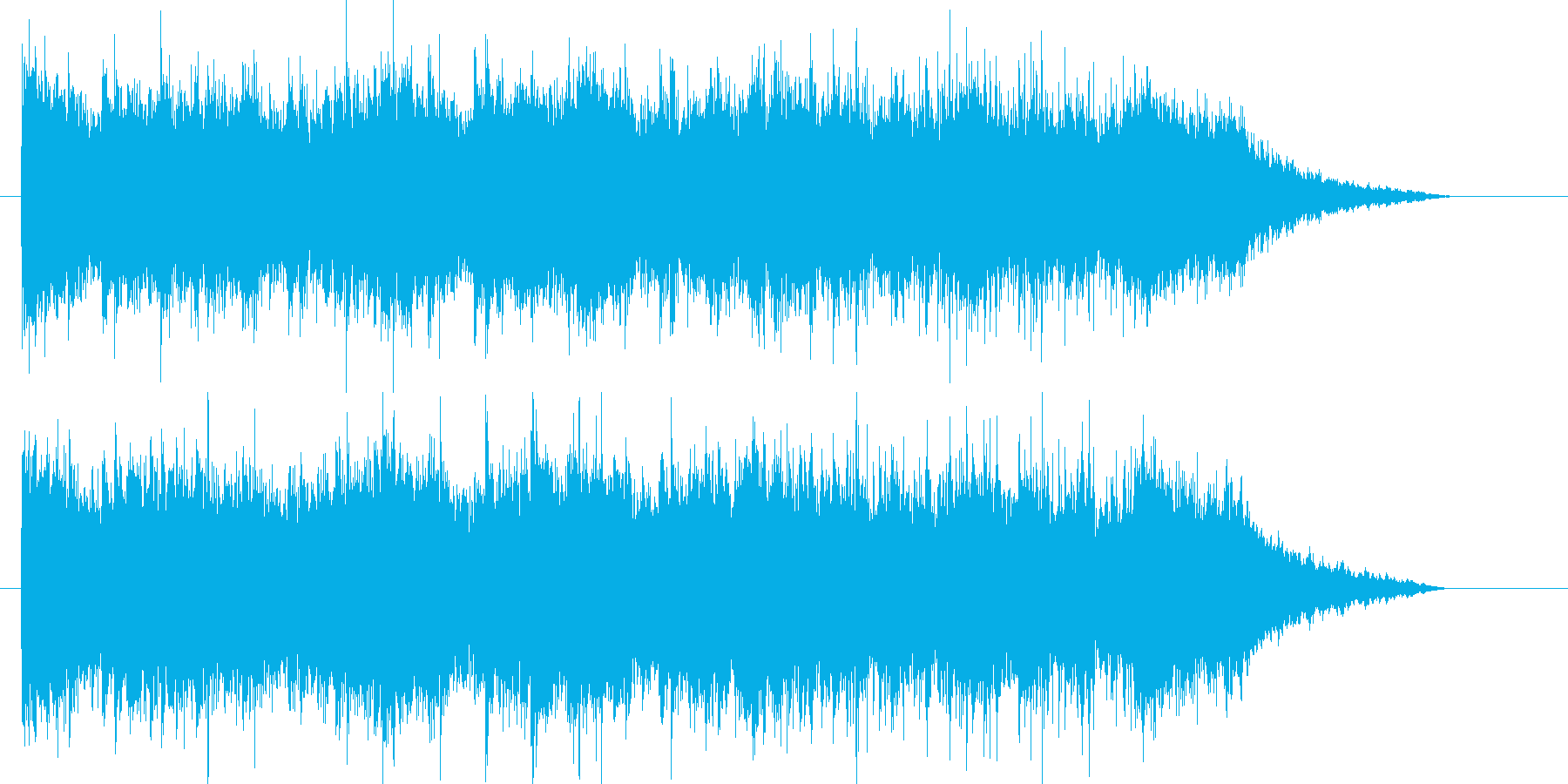 激しく壮大な和風音楽の再生済みの波形