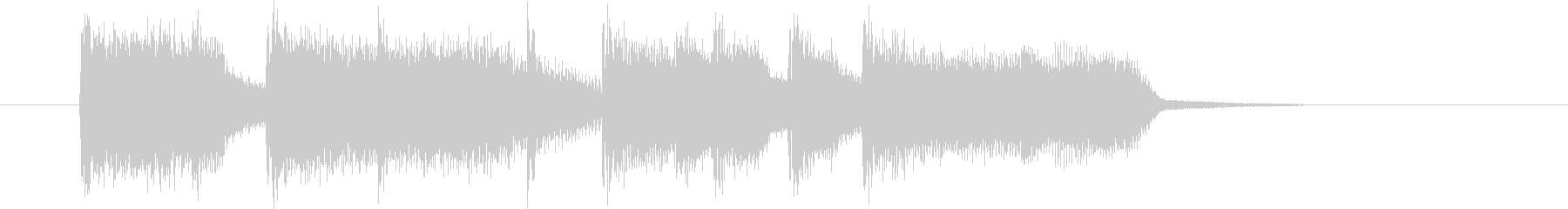 Bright and refreshing synth sound short's unreproduced waveform