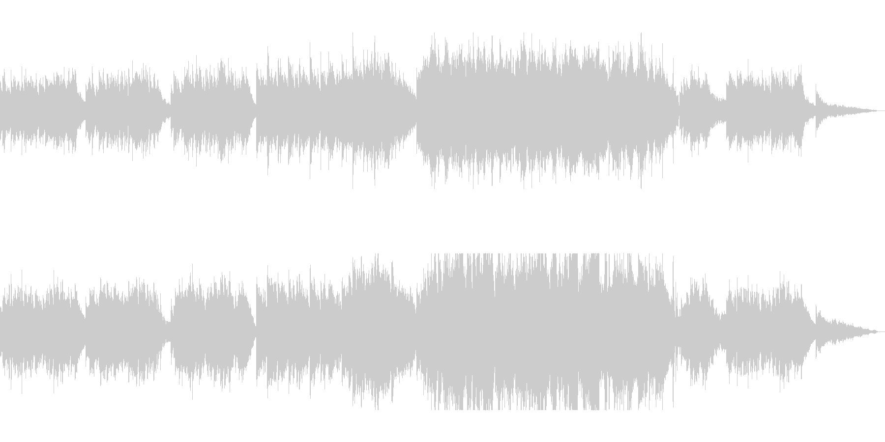 新しい事の始まりに聴きたいウキウキする曲の未再生の波形