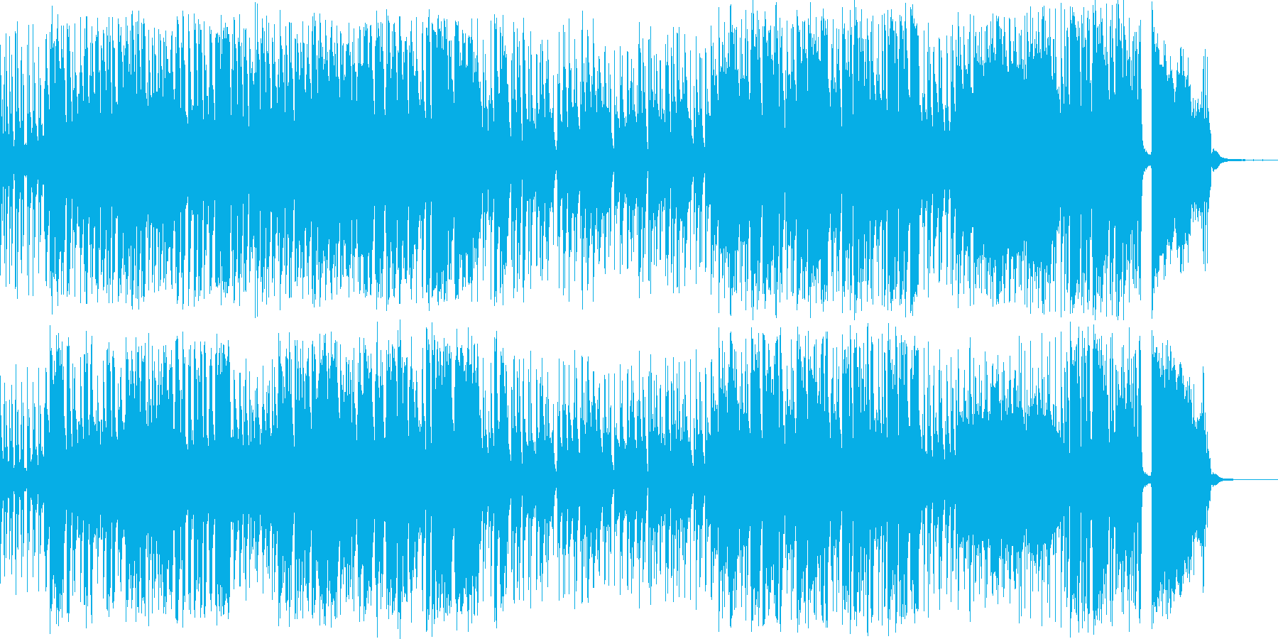 Big Bandの中でのPianoの再生済みの波形