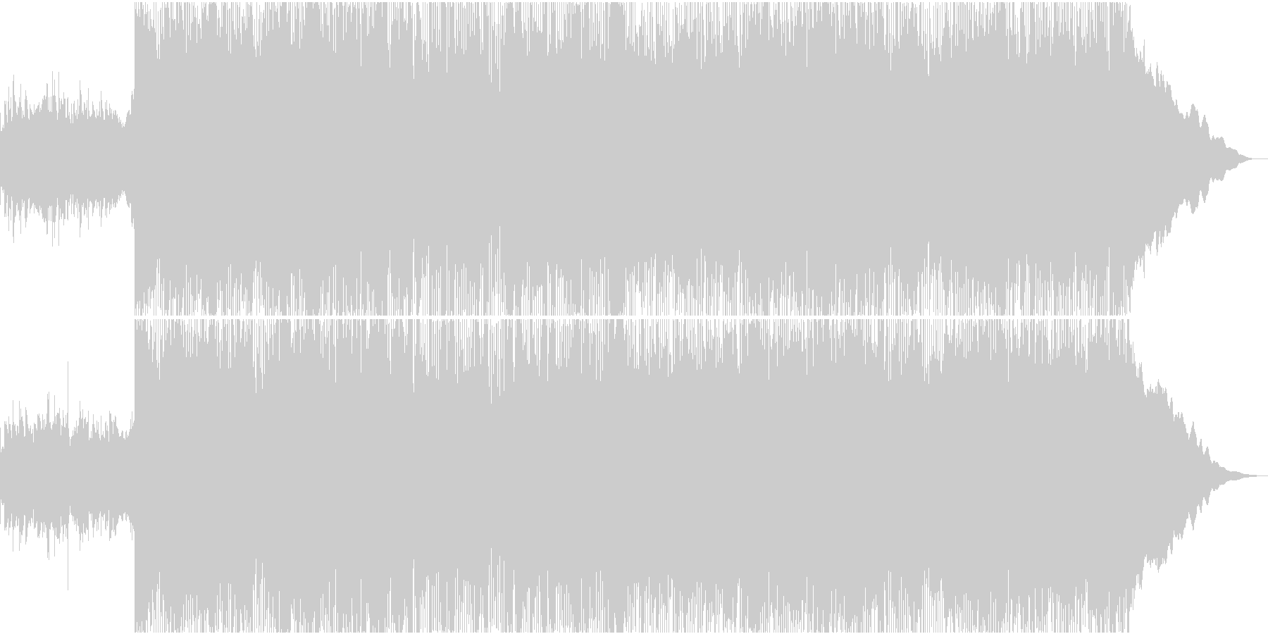 メタルロック/喧嘩シーンBGM/悪者登場の未再生の波形