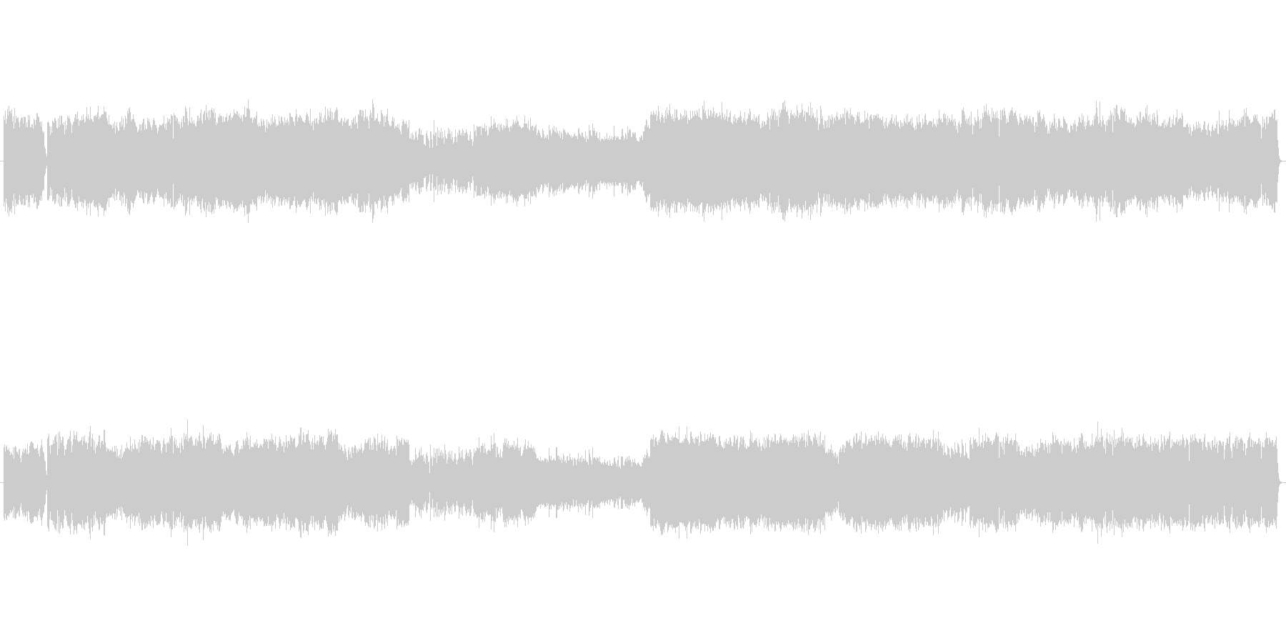 八分の六拍子ピアノとオーケストラ曲です…の未再生の波形