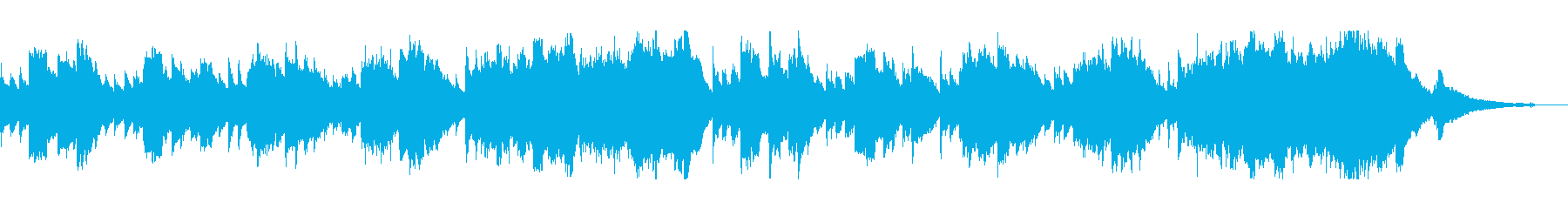 The sound of a broken acoustic guitar and wind instrument's reproduced waveform