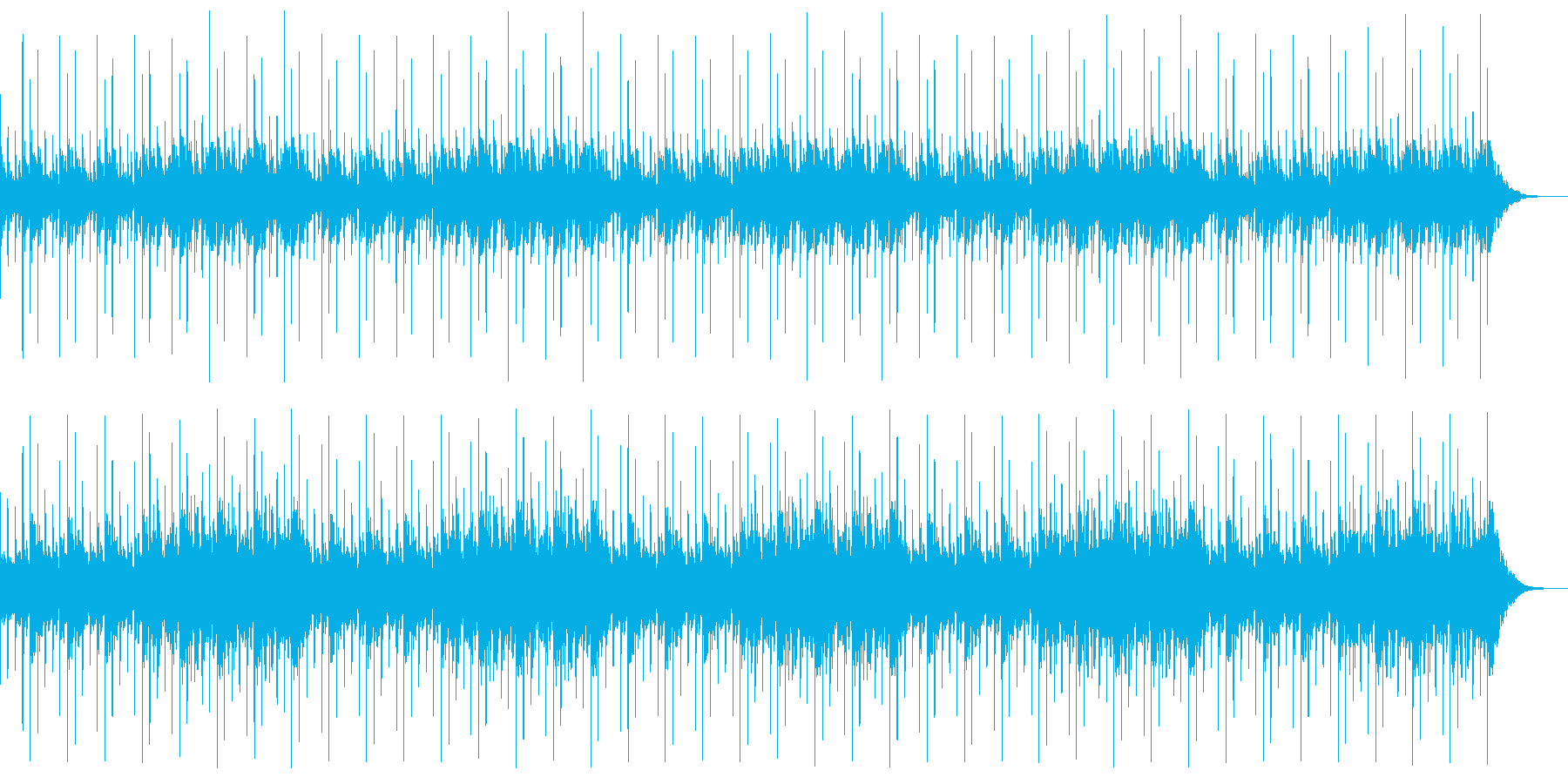 樹海を歩いている、精霊の声が聞こえるの再生済みの波形