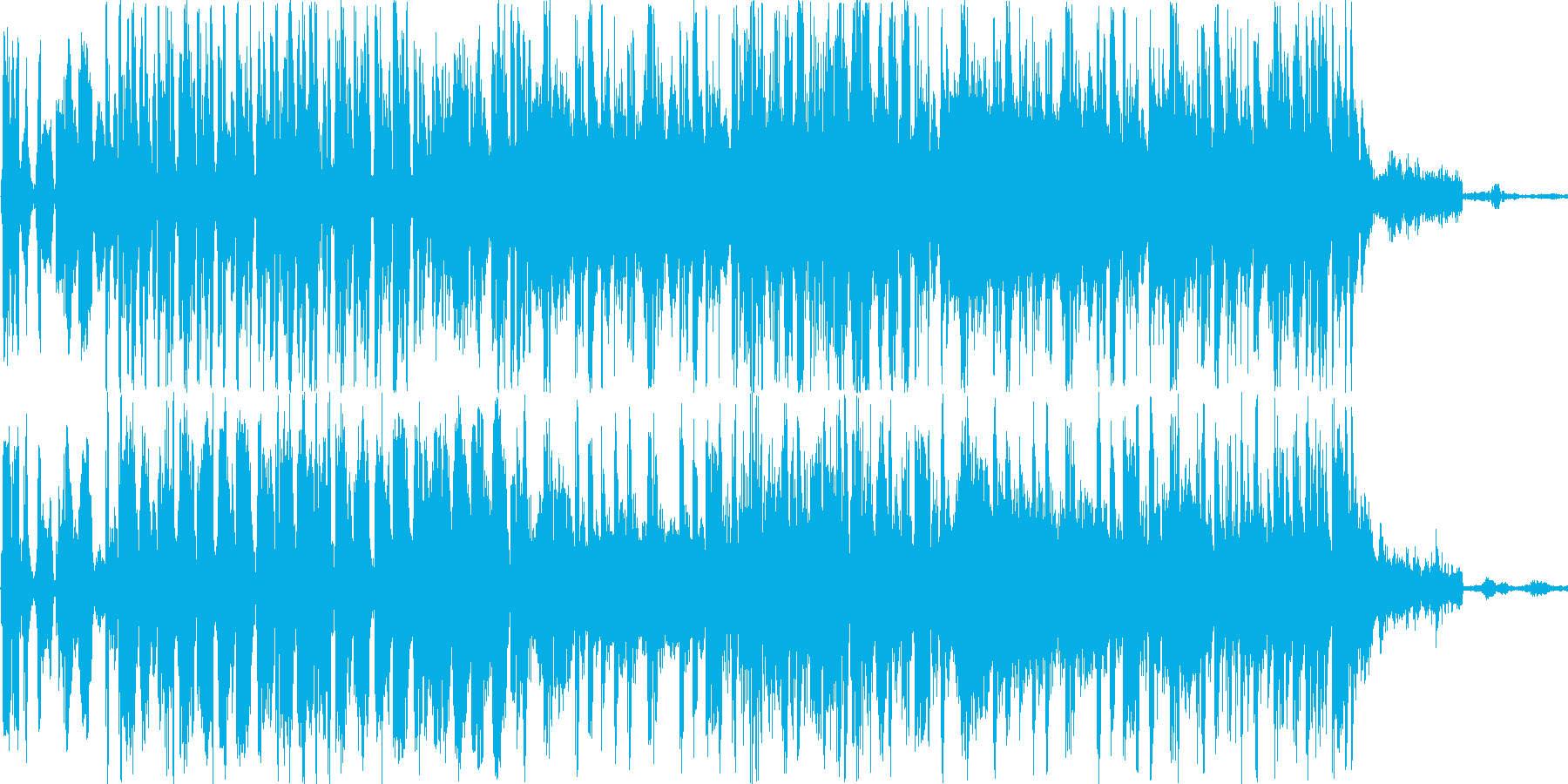 24秒程のジングルです。の再生済みの波形