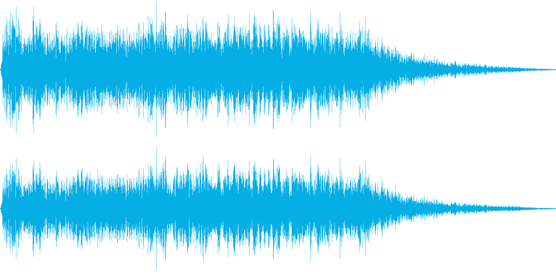 ロボット足音 タイプ2の再生済みの波形