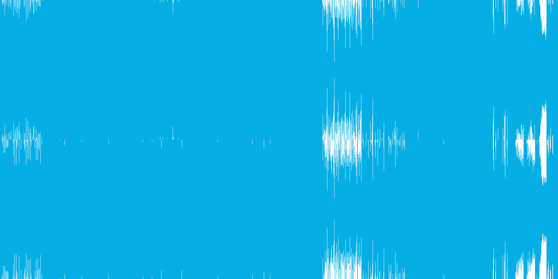 ギター+4つ打ちのループ曲です。の再生済みの波形