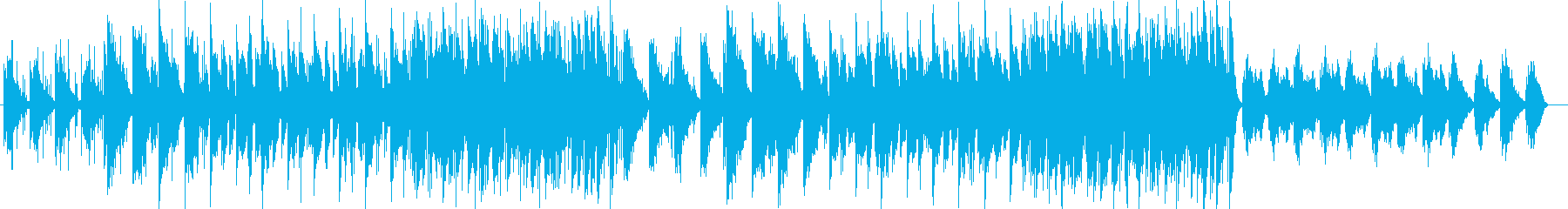 開放的なスローブリージングする環境音楽の再生済みの波形