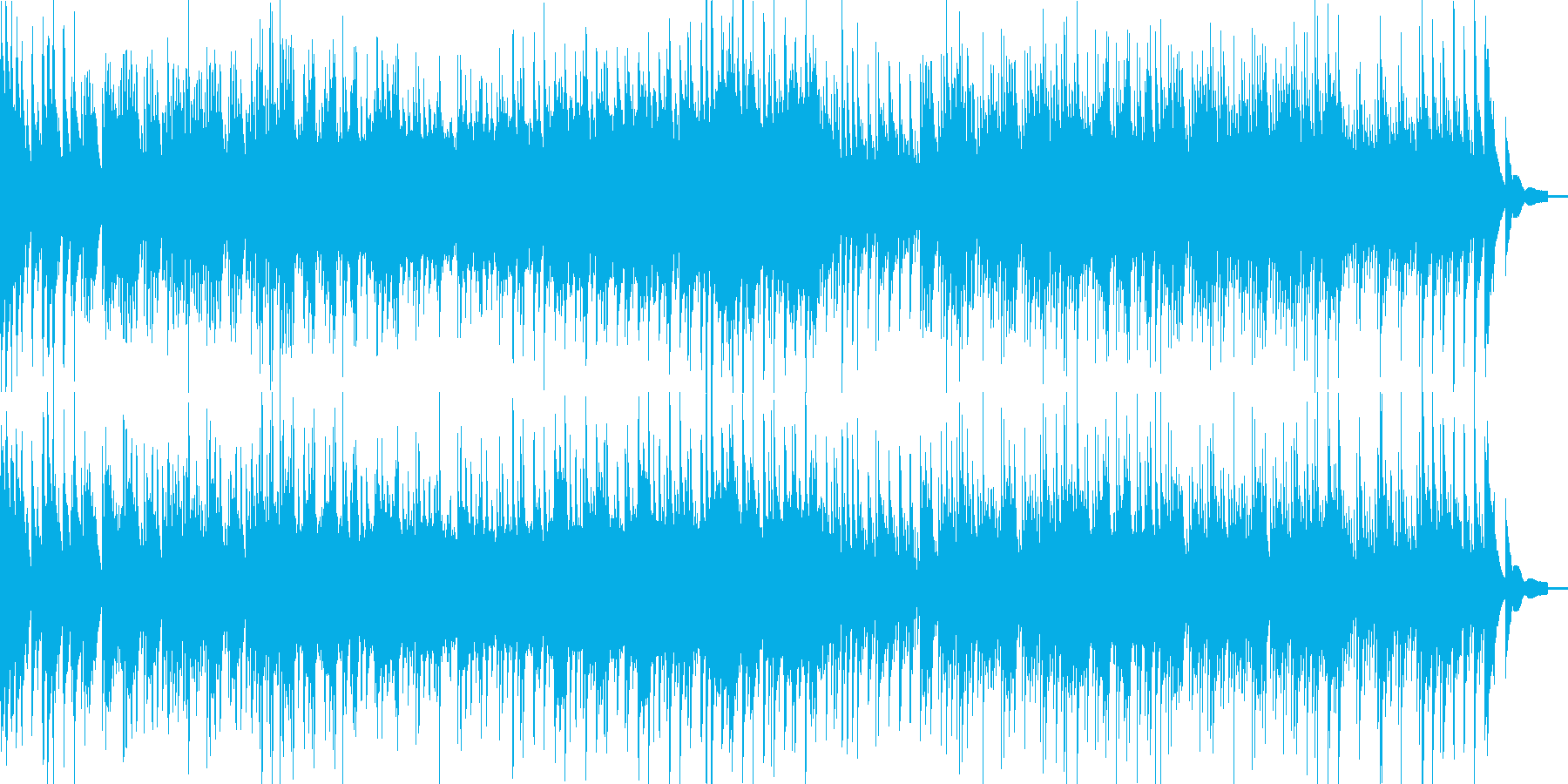 高音質♪第九ベートーベンの琴曲の再生済みの波形