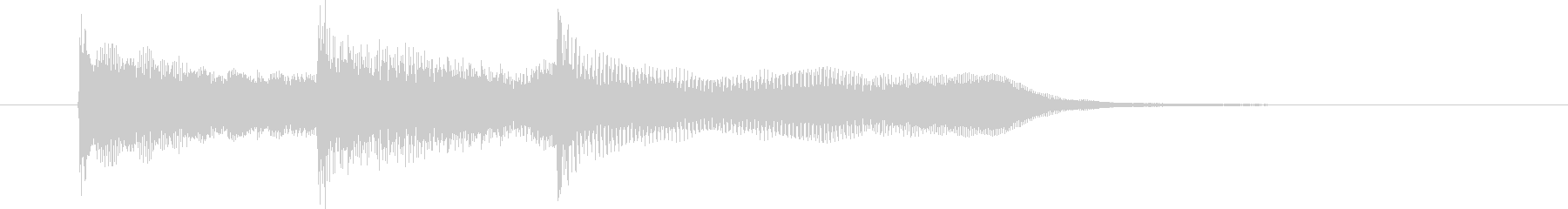Bright and refreshing synth sound short's unreproduced waveform