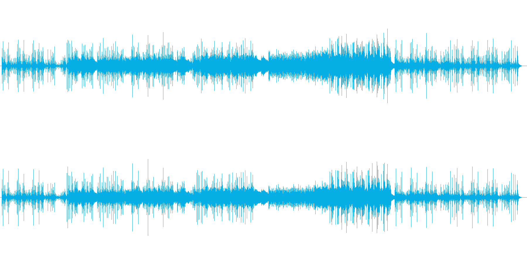 ヒア&ゼア/追悼の調べのオルゴールの再生済みの波形