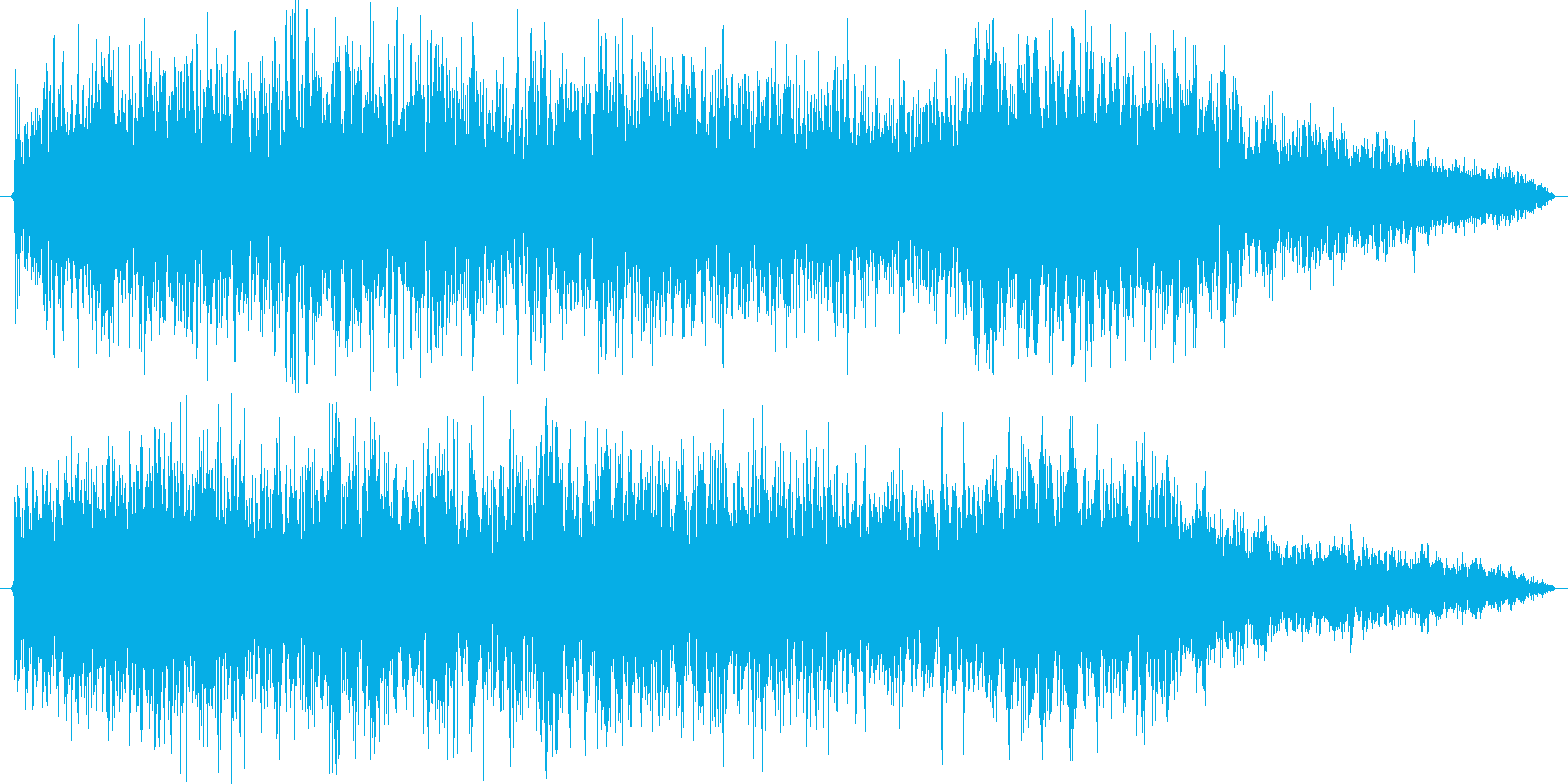 ガオーグオーの再生済みの波形