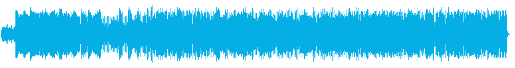 FMシンセを使った爽やかな8ビートの再生済みの波形