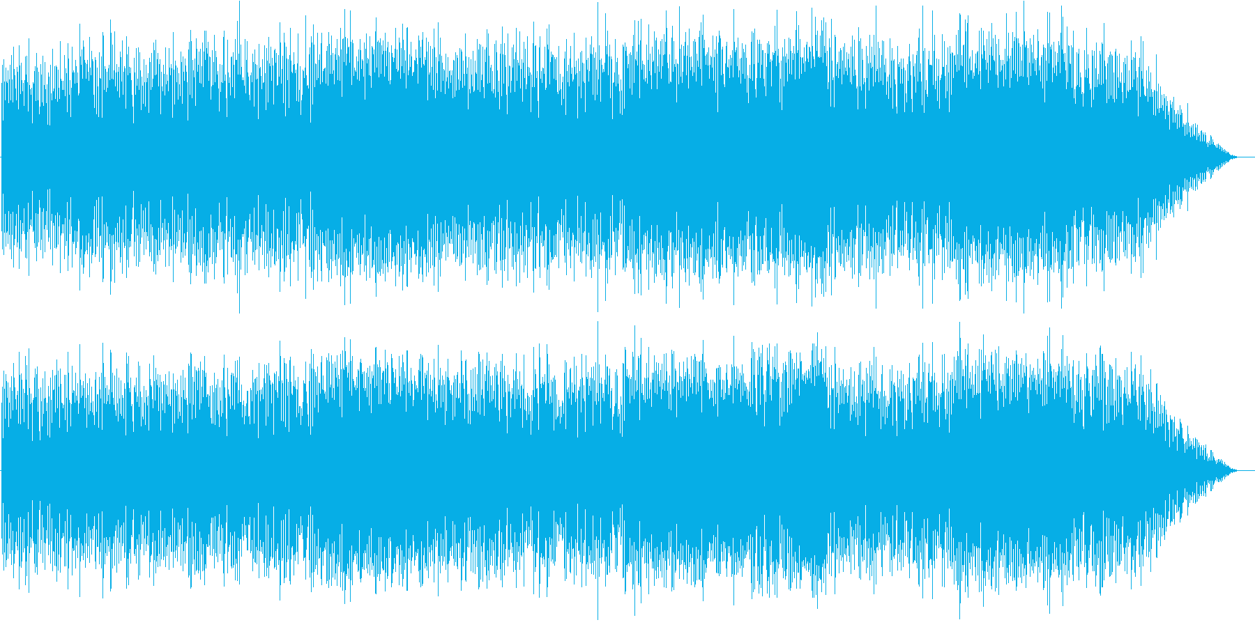 優しい曲です。の再生済みの波形