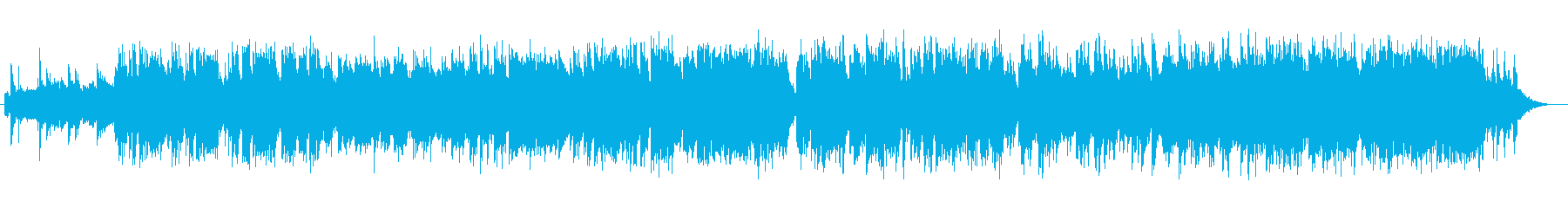 Spacious and friendly synthesizer sound's reproduced waveform