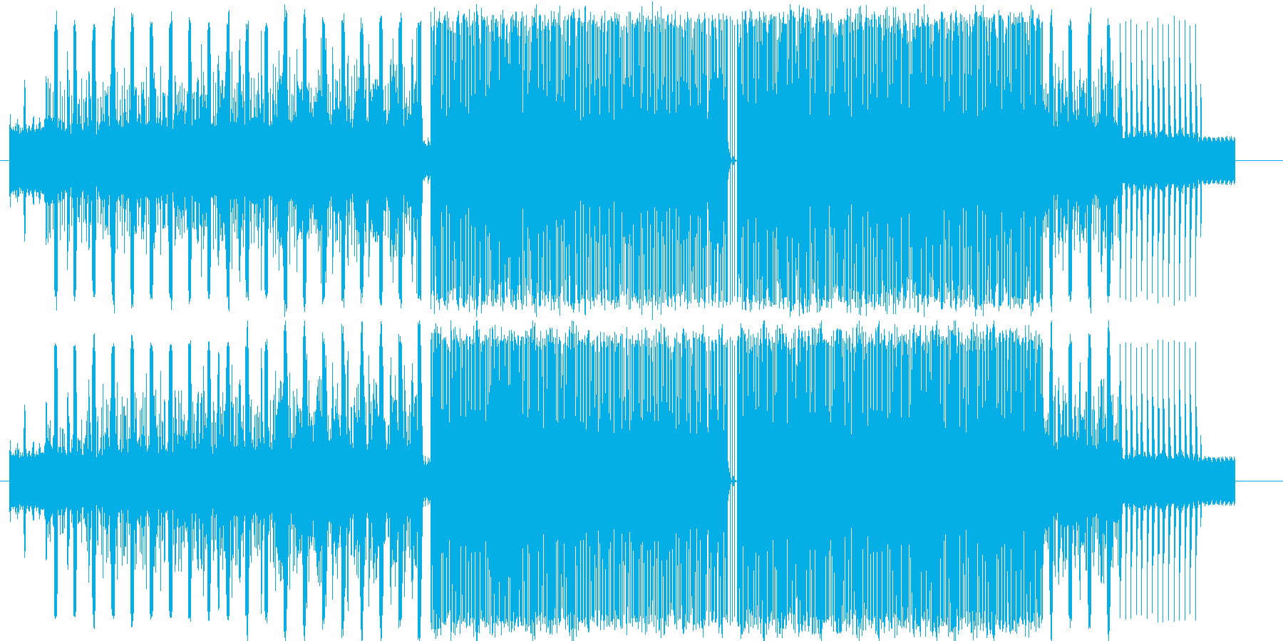 楽器がそれぞれの時間を歩む音楽です。の再生済みの波形