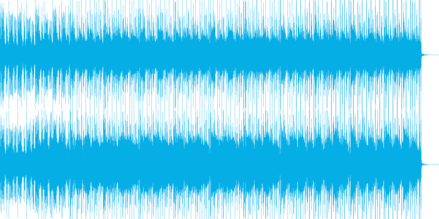 怪しげな雰囲気、悪い感じがしますねの再生済みの波形