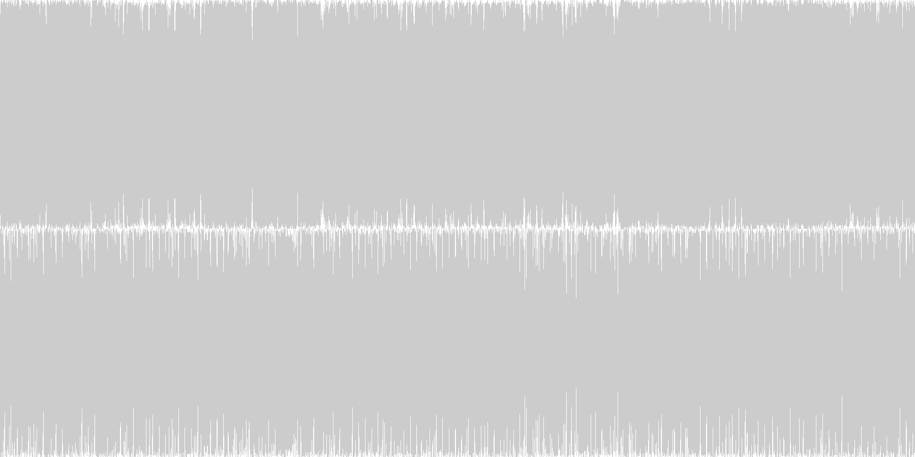 重低音を効かせたダンスミュージックです。の未再生の波形