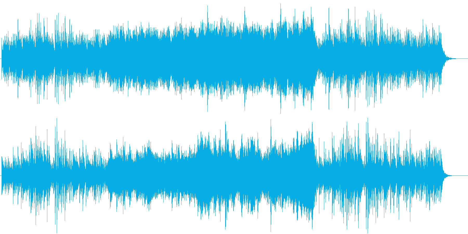 そこにあなたがいるからの再生済みの波形