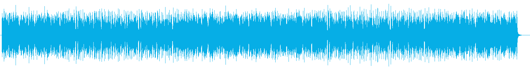 イベントが発生していない時のゲーム音楽の再生済みの波形