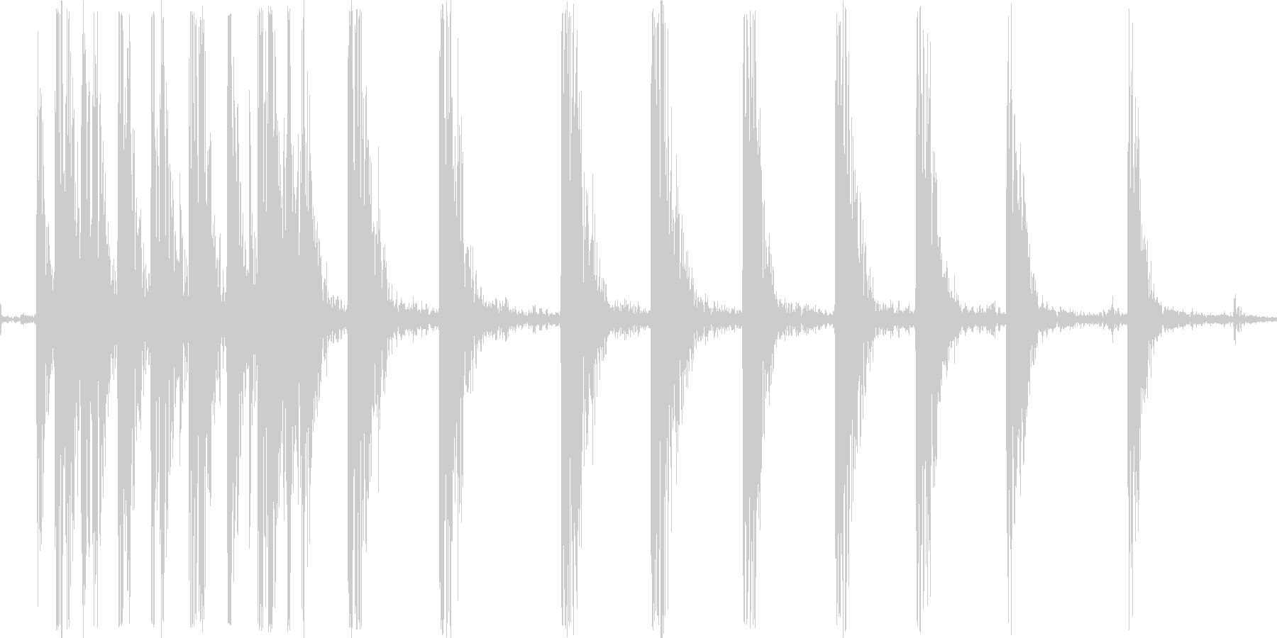 ギギギギ(屋敷で何かがきしむ嫌な物音)の未再生の波形