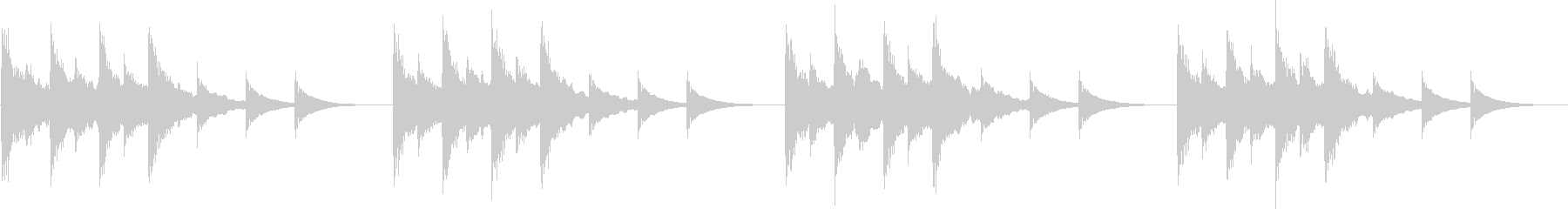 Jingle perfect for phone ringtones and alarms's unreproduced waveform