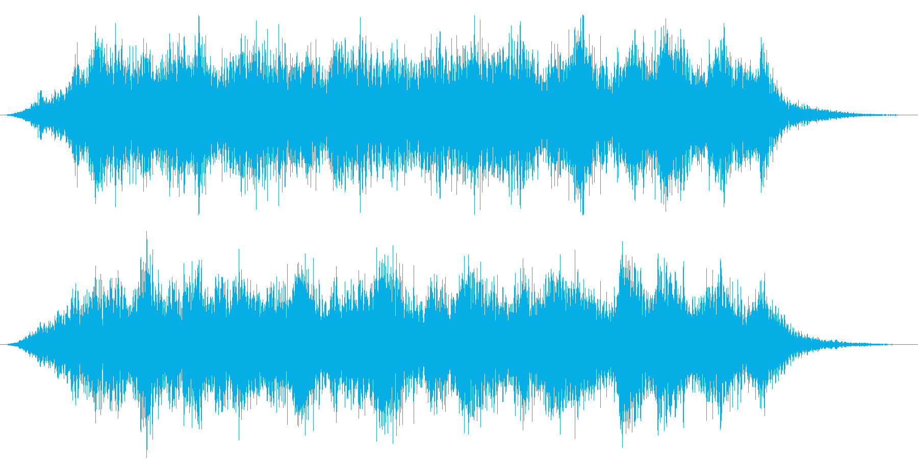 空間的なパッドの効果音です。の再生済みの波形
