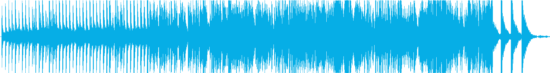 ファンタジー要素のある現代音楽ピアノ曲の再生済みの波形