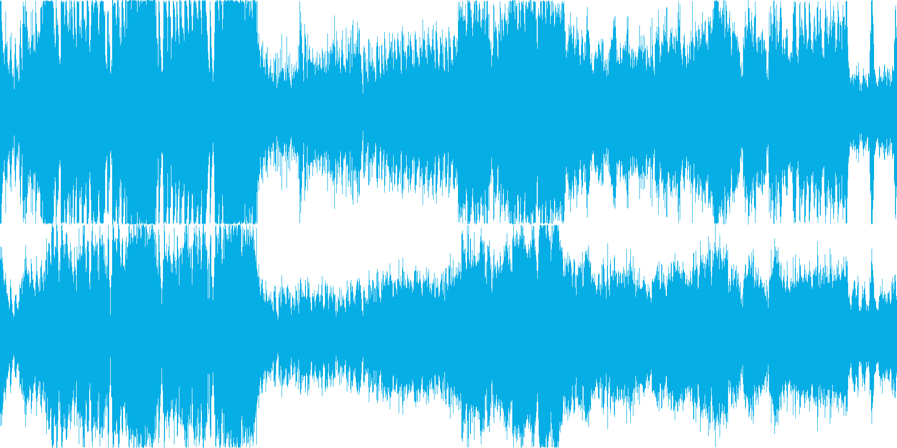 バトル系オーケストラループ曲です。の再生済みの波形