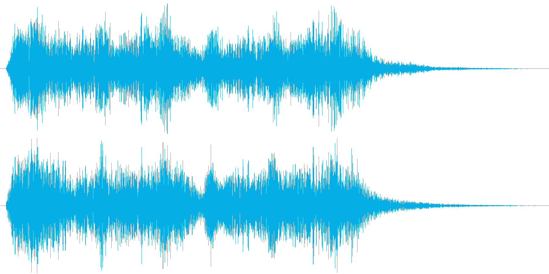 緊張感を意識した短いシーン効果音です。の再生済みの波形