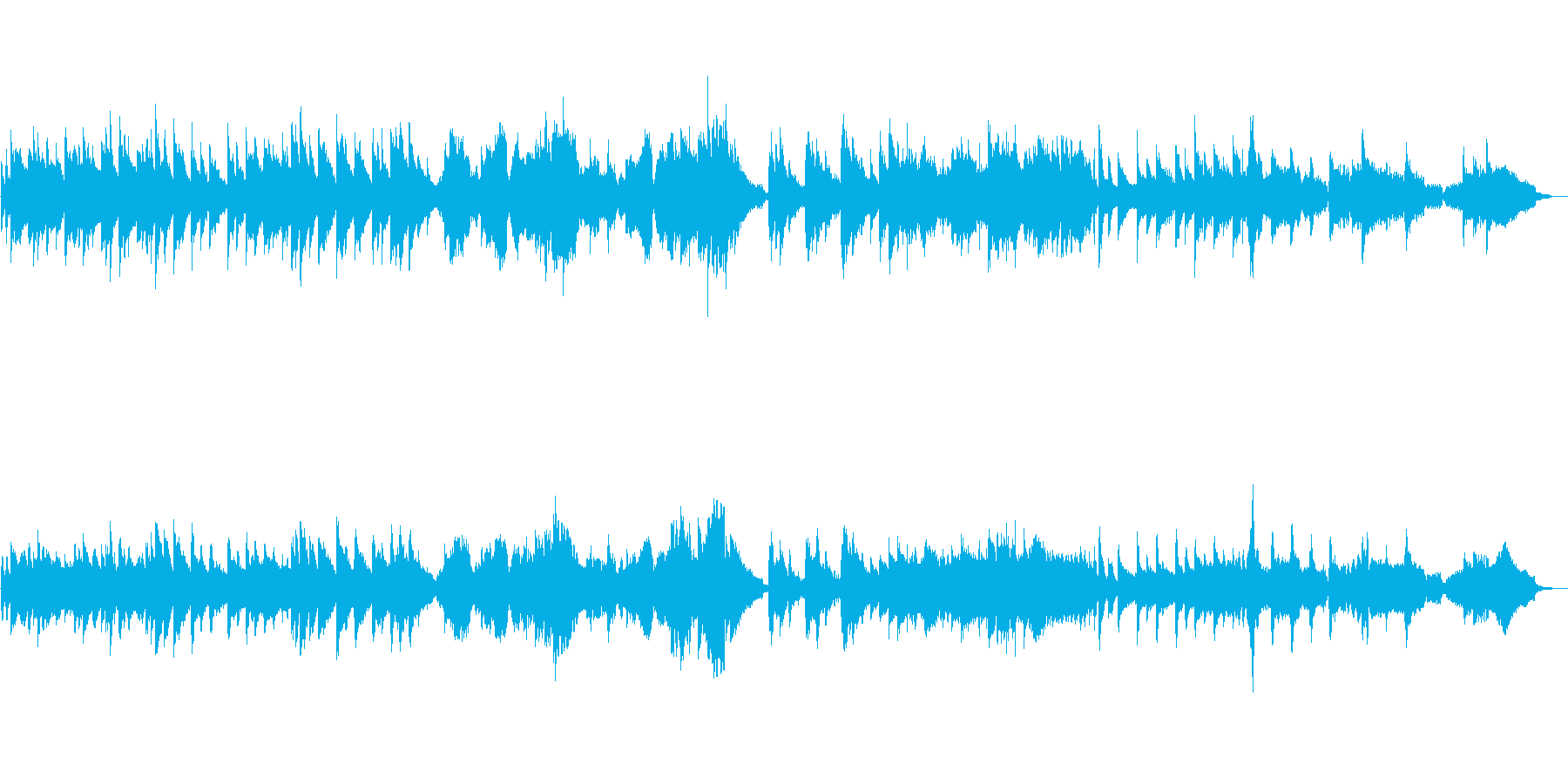 切ない音色のピアノとチェロが美しい作品の再生済みの波形